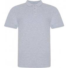 AWDis Pique Short Sleeve Polo Shirt - Grey Heather