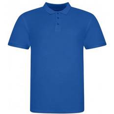 Pique Short Sleeve Polo Shirt - Royal Blue