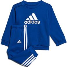 Adidas Infant's Badge of Sport French Terry Jogger - Royal Blue/White (HM6612)