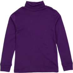 Boys Turtlenecks Children's Clothing Leveret Cotton Boho Turtleneck Shirts - Dark Purple (32453065605194)