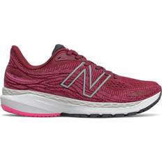 New Balance Pink Sport Shoes New Balance Fresh Foam X 860v12 W - Garnet with Pink Glo