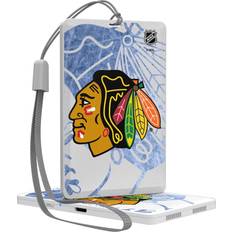 Strategic Printing Chicago Blackhawks Ice Tilt Pocket Bluetooth Speaker