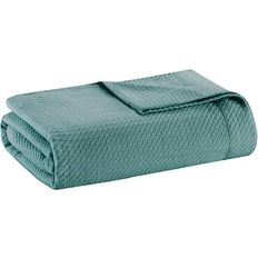 Madison Park Egyptian Blankets Green (274.32x228.6cm)