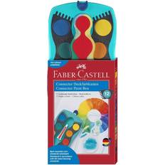 Faber-Castell Farver Faber-Castell Connector Dækfarve 12 farver Turkis