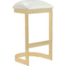 Brass Chairs Manhattan Comfort Aura Bar Stool 28.5"