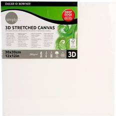Daler Rowney 3D Stretched Canvas 30x30x4cm