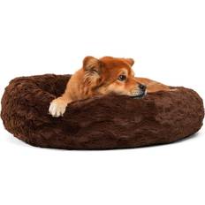 Calming Donut Bed in Lux Fur M