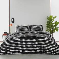 Marimekko Sängkläder Marimekko Rasymatto Påslakan Svart (233.68x223.52cm)