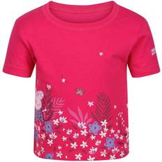 18-24M Magliette Regatta Peppa Pig Printed Short Sleeve T-shirt - Pink Fusion (RKT126_4LZ)