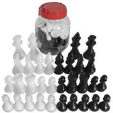 Brybelly GGAM-103 Chess Pieces Bucket 6 x 6 x 6 in