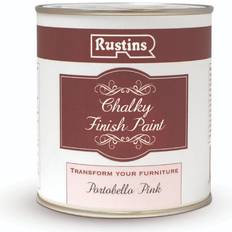 Pink Acrylic Paints Rustins Chalky Finish Paint, Portobello Pink 250ml