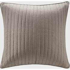 Ink+ivy Camila Quilted European Pillow Case Beige (66.04x66.04)