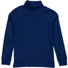 Boys Turtlenecks Children's Clothing Leveret Cotton Boho Turtleneck Shirts - Navy Blue (32453067243594)