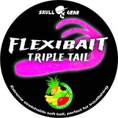Skull gear Flexibait "Triple Tail Pink" fra Skull Gear