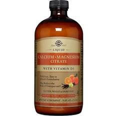 Magnesium citrate solgar Solgar Calcium Magnesium Citrate Liquid with Vitamin D3 Natural Orange Vanilla 16 fl oz