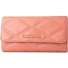 Michael Kors Skuldertasker Michael Kors Pung 35S2GTVF3U-SHERBERT Pink Læder (18 x 10 x 1 cm)