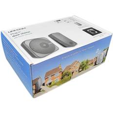 Wireless Doorbells Uni-Com Plug In Door Chime With Kinetic Bell Push