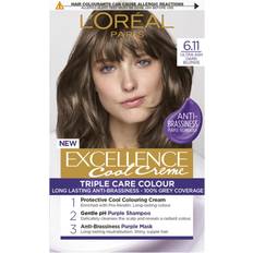 Permanent Hair Dyes L'Oréal Paris Excellence Crème Permanent Hair Color 6.11 Ultra Ash Dark Blonde