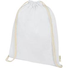 White Gymsacks Bullet Orissa Organic Cotton Drawstring Bag (One Size) (White)