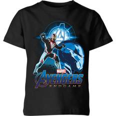 Marvel Camiseta Vengadores Endgame Traje Iron Man - Niño - Negro