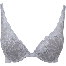 Wonderbra Refined Glamour Triangle Push Up Bra Rock 32DD, Colour: Rock