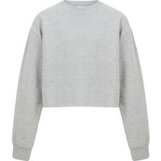 SF Minni Girls Heather Slounge Sweatshirt (11-12 Years) (Heather Grey)