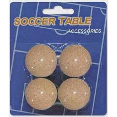 Bordfodbold bolde BigBuy Bolde PL2180 Bordfodbold (pakke med 4)