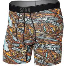 Saxx quest Saxx Quest Fish Dot Design Boxer Brief, Storm