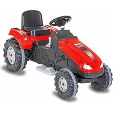 Elbil barn röd Jamara Elbil Traktor Big Wheel 12 V 114 X 53 Cm Röd