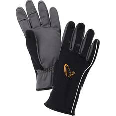 Wathosen Savage Gear Softshell Winter Gloves Black
