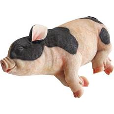 Pig Action Figures Design Toscano Sleeping Pig Statue