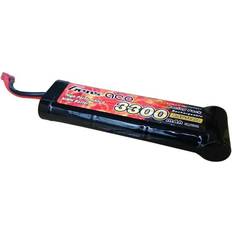 Gens Ace Gens ace B-3300-8.4V-NIMH-FLAT-PACK-T, Batteri, Svart