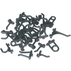Tool Boards Sealey S0766 Hook Assortment for Composite Pegboard 30pc