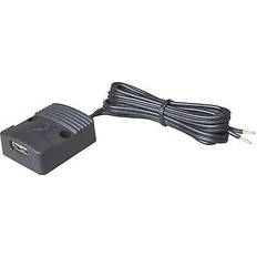 12v dc 3a Procare Power USB-uttag Eluttag Flache Power USB Steckdose 12-24V/DC 3A 12 V till 5 V, 24 V till 5 V 3 A Kabel med öppna