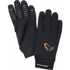 L Wathosen Savage Gear Neopren Stretch Gloves Black