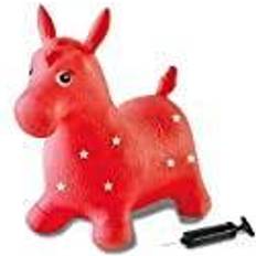 Jamara 460317 Horse Bouncing Animal Toy, Red