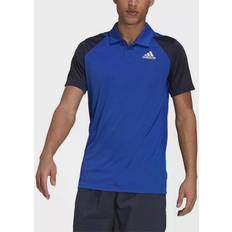 Blu - Golf Polos Adidas Club Polo Shirt - Blue Male