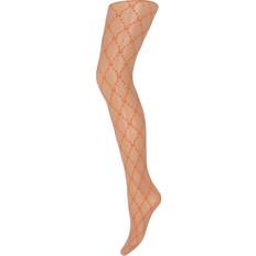 Dam - Gröna Strumpbyxor Hype The Detail Logo Strumpbyxor - Beige
