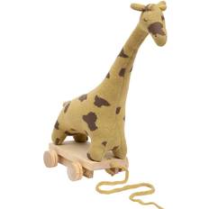 Dyr Draleker Smallstuff Pull Along Giraffe