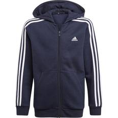 Viscose Sweats à capuche Adidas Essentials Full Zip Gilet - Legend Ink/White