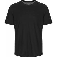 Herren - Wolle Basisschicht-Oberteile Super Natural Herren T-Shirt M Base Tee - Schwarz