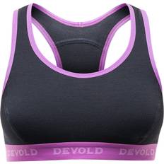 Rosa - Tur & Friluft Klær Devold Double Bra - Black