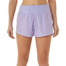 Correr - Morado Shorts Asics Pantalón Corto Road Violeta Mujer