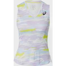 Blanco - Correr Camisetas de tirantes Asics Match Graphic Camiseta De Tirantes Mujeres - Mint