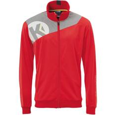 Rood - Sportkledingstuk Buitenkleding Kempa Core 2.0 Poly Jacket - Grey/Red