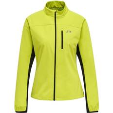 Newline Chaqueta Core Cross - Amarillo Limón/Gris Claro