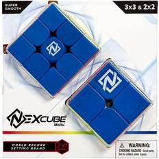 Rubik's Cubes Nexcube 3x3 2x2 Classic Bleu