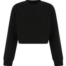 SF Minni Girls Slounge Sweatshirt (13 Years) (Black)