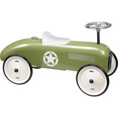 Bois Jouets à Chevaucher Vilac Porteur voiture vintage kaki