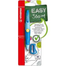 Grafietpotloden Stabilo Easy Ergo 3.15 HB Links Blauw